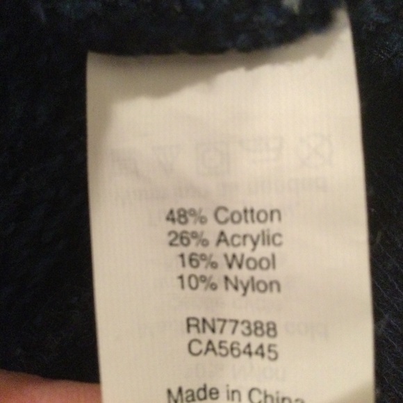 J Crew Wool Blend Cowl Neck Sweatshirt - Picture 2 of 2